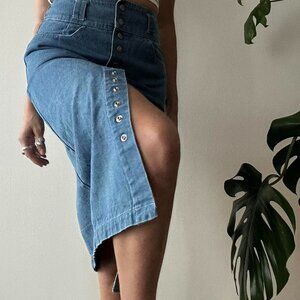 American Vintage Women's Blue Skirt